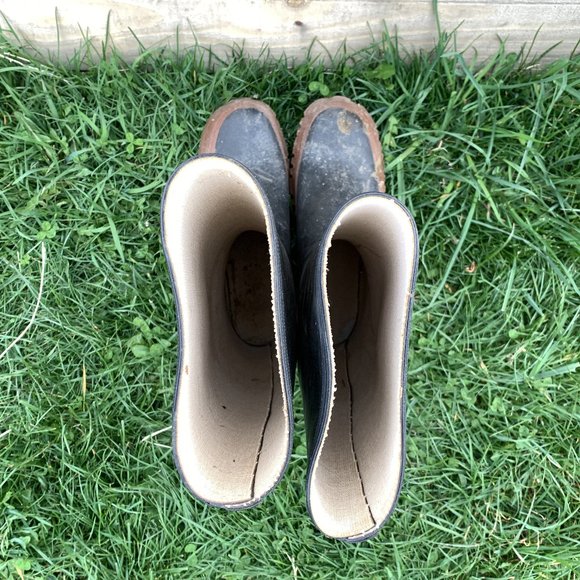 LaCrosse Shoes Vintage Rubber Work Boots Made In Wisconsin Usa